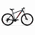 Bicicleta Aro 29 Oggi Hacker Sport Cinza e Vermelha - Imagem 1