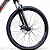 Bicicleta Aro 29 Oggi Hacker Sport Cinza e Vermelha - Imagem 4