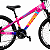 Bicicleta Aro 26 VikingX TUFF 25 Rosa e Amarela - Imagem 3