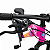 Bicicleta Aro 26 VikingX TUFF 25 Rosa e Amarela - Imagem 5