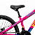 Bicicleta Aro 26 VikingX TUFF 25 Rosa e Amarela - Imagem 6