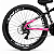 Bicicleta Aro 26 ZT3 Burn 21 Velocidades Preta e Rosa - Imagem 2