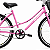 Bicicleta Aro 26 Milano Flora Rosa - Imagem 3