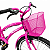 Bicicleta Aro 26 Milano Aura Rosa - Imagem 4