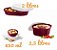 Tupperware Actualité Quadrado 650 Ml 3 Unidades - Imagem 2
