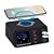CARREGADOR AMPERIMETRO 8 SAIDAS DE CABO + 1 WIRELESS, TURBO E PD 20W / 100W MAX - Imagem 1