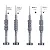 KIT DE CHAVE ITHOR 2D PRINCIPAIS PARA IPHONE - 4PCS - Imagem 2