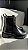 Coturno ZOE Preto COURO - Imagem 4