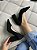 Scarpin Mavie Nobuck Preto salto 8cm - Imagem 2