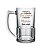 Caneca Chopp Bristol 340ml Personalizada - Dia do Trabalhador - Imagem 1