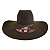 CHAPEU Sibu TOP BULL LA MARROM - Imagem 7