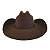 Chapeu Sibu Country Lã Marrom - Imagem 4