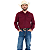 Camisa Masc. Selff Western Farm M/L Vinho - Imagem 5