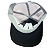 Bone Ariat Importado PRETO/BRANCO - Imagem 4