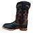 Texana DGO Botas Preta Solado Couro Duplo Injetable - Imagem 5