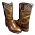 Texana DGO Botas Canela/Canela Solado Couro - Imagem 1