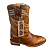 Texana DGO Botas Canela/Canela Solado Couro - Imagem 5