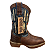 Texana DGO Botas Red Dog Azul Marinho Tougher Mustang - Imagem 6