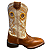 Texana DGO Botas Canela/Marfim Flex - Imagem 5
