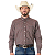Camisa Masc Selff Western Regular Xadrez Vermelha - Imagem 1