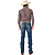 Camisa Masc Selff Western Regular Xadrez Vermelha - Imagem 5