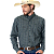 Camisa Masc Selff Western Classica Xadrez Verde - Imagem 2