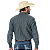 Camisa Masc Selff Western Classica Xadrez Verde - Imagem 3