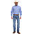 Calça Masc Sellf Western Relaxed CS407 - Imagem 5