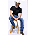 Camiseta Selff Western Masc Básica Preto - Imagem 3