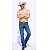 Camiseta Selff Western Masc Básica Bege - Imagem 3