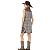 Vestido Rusty Wood Zenz Western- Coleção Cavallo - Imagem 2