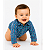 Body Infantil Unissex Texas Farm Xadrez Azul / Bordô - Imagem 5