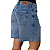 Bermuda Vintage Jeans Turkese - Imagem 1