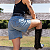 Bermuda Vintage Jeans Turkese - Imagem 5