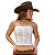 Corselet Lainey Off White Turkese - Imagem 1