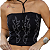 Corselet Lainey Black Turkese - Imagem 1