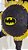 Pinhata tradicional media personalizada "Batman" - Imagem 1
