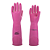 LUVA RANHURADA ROSA VOLK C.A - Imagem 1