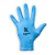 LUVA NITRISENSI SOFT AZUL KALIPSO - Imagem 2