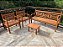 Namoradeira 3 Lugares + duas Poltronas + mesa De Centro de Brinde | Promoção - Imagem 7
