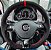 Capa de volante Alcântara para VW Polo Nivus Virtus Golf - Vermelha - Imagem 2