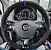 Capa de volante Alcântara para VW Polo Nivus Virtus Golf - Azul - Imagem 5