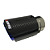 Ponteira Akrapovic Fibra de Carbono Burned Azul - Imagem 2
