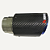 Ponteira Akrapovic Fibra de Carbono Burned Azul - Imagem 6