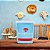 Cimento Diamantado Aveludado Baby Blue 1,6 kg Decor Colors - Imagem 1