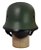 Capacete Aberto Verde Fosco Coquinho Estilo Segunda Guerra - Imagem 7