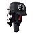 Capacete Aberto Militar Custom Harley Com Touca De Caveira - Imagem 4