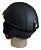Capacete Coquinho Couro Preto Para Scooter Elétrica Ccc135 - Imagem 6