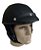 Capacete Coquinho Couro Preto Para Scooter Elétrica Ccc135 - Imagem 2
