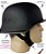 Capacete Scooter Elétrica Moto Militar Half Coquinho M34032 - Imagem 2